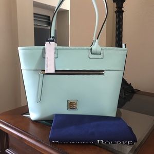 Dooney and Bourke Beacon Tote Tiffany Blue